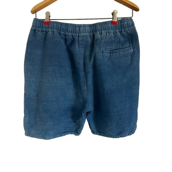 PHILIP HUANG Sky Indigo Isan Woven Shorts - Picture 4 of 11